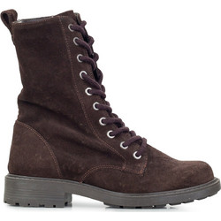 Clarks Γυναικεία Αρβυλάκια Suede Σοκολατί με Χοντρό Χαμηλό Τακούνι 26167932