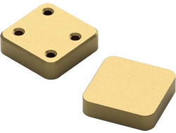 Glorious Numpad Gold Blank Badges Πληκτρολογίου GLO-ACC-NP-BB-G