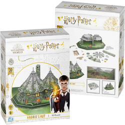 Puzzle University Games Harry Potter Hagrid's Hut 3D 101 Κομμάτια