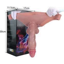 Kinksters Εσώρουχο Strap On με Dildo 26.5cm Flesh