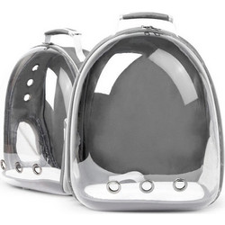 Madpet Σακίδιο Πλάτης Μεταφοράς Γάτας Γκρι 32x22x42cm