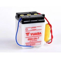 Yuasa Μπαταρία Μοτοσυκλέτας 6N4-2A-7 4.2Ah