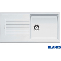 Blanco Zia XL 6 S Ένθετος Νεροχύτης Γρανίτη Αντιστρεφόμενος White 100x50cm
