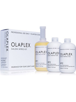 Olaplex Salon Intro Kit Σετ Θεραπείας Μαλλιών για Επανόρθωση No1 525ml + No2 2x525ml