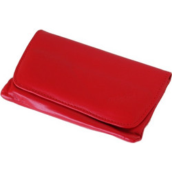 Καπνοθήκη από γνήσιο δέρμα Over Top 9901-Z RED (μεσαία - μεγάλη) δερμάτινη