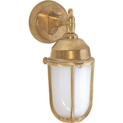 ΦΑΝΑΡΙ ΟΡΕΙΧΑΛΚΙΝΟ ΝΙΚΕΛ ΜΑΤ ΜΕ ΟΠΑΛ ΓΥΑΛΙ LAMPADA ART.127 F 75W