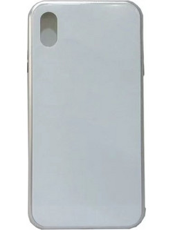 Μαγνητική Μεταλλική Θήκη Detachable Metal Frame με Πίσω Όψη από Tempered Glass Για Apple iPhone XR Άσπρο