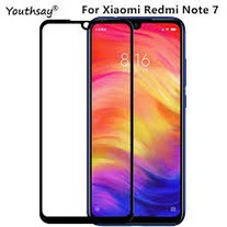 Tempered Glass 9H Για Xiaomi Note 7 Προστατευτικό Οθόνης Full Glue - Μαύρο