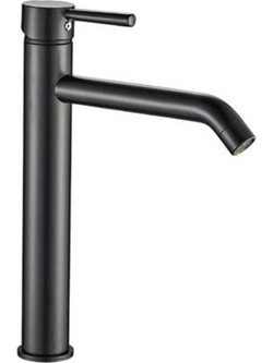 Μπαταρία Νιπτήρος Επικαθήμενη Interflex Chic 086921 Black Matt