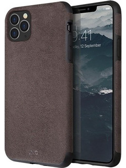 Uniq etui Sueve Back Cover Warm Grey (iPhone 11 Pro Max)