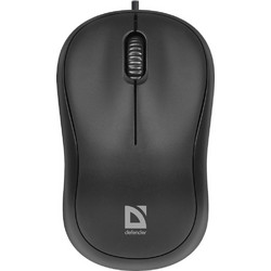 Defender MS-759 Ενσύρματο Ποντίκι Black