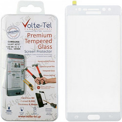 Volte-Tel 3D Curved Full Cover 0.26mm Tempered Glass White (Samsung Note FE N935)