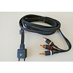 Original Sony Ericsson RCA Audio Video Cable Stereo-JACK MMC-60 Adapter