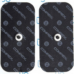 Ανταλλακτικά Σετ Ηλεκτροδίων Compex Performance 5x10cm με 1 snap, 2 τεμάχια