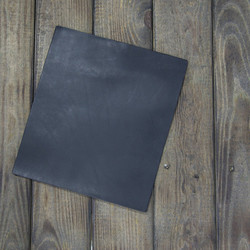 BLACK LEATHER MOUSE PAD L108