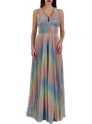 Allure Maxi Καλοκαιρινό Φόρεμα για Γάμο / Βάπτιση Πολύχρωμο 3168