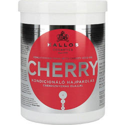 Kallos KJMN Cherry Conditioning Μάσκα Μαλλιών για Ξηρά & Ταλαιπωρημένα Μαλλιά 1lt