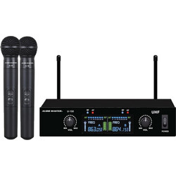 Audio Master U150-HH Σετ 2 Ασύρματα Μικρόφωνα Χειρός XLR / 6.35mm