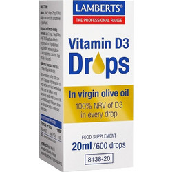 Lamberts Vitamin D3 Drops 20ml