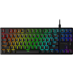 HyperX Alloy Origins Core Μηχανικό Gaming Πληκτρολόγιο TenKeyLess με HyperX Red Διακόπτες RGB Black