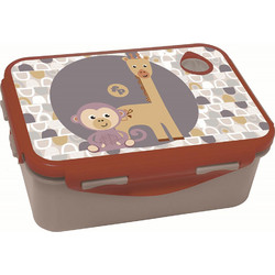 Gim Giraffe Monkey Πλαστικό Παιδικό Δοχείο Φαγητού 571-46265