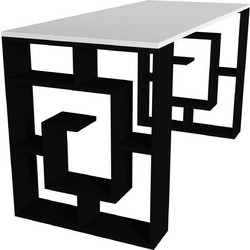 Welhome Γραφείο Ξύλινο με Βιβλιοθήκη 140x60x74cm 1036-0434