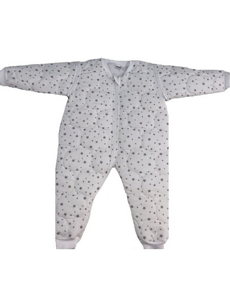 Ninetta Bebe Χειμερινός Υπνόσακος με Πόδια Grey Stars 106-10600
