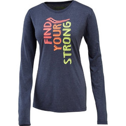 Saucony Graphic Γυναικείο Αθλητικό T-Shirt Navy Μπλε SA81486/MIDH