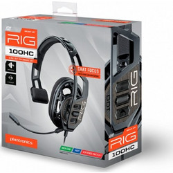 Plantronics RIG 100HC Gaming Headset Over Ear Black