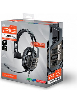 Plantronics RIG 100HC Gaming Headset Over Ear Black