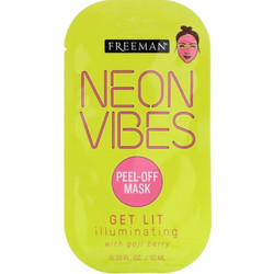 Freeman Neon Vibes Get Lit Illuminating Peel-Off Μάσκα Προσώπου για Καθαρισμό 10ml