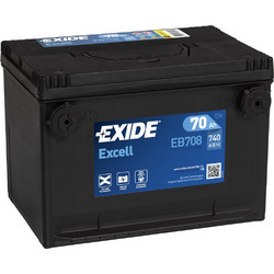 Exide Excell EB708 12V 70Ah