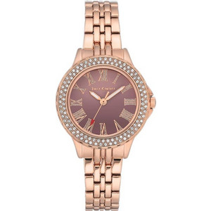 Juicy Couture Γυναικείο Ρολόι με Ροζ Χρυσό Μεταλλικό Μπρασελέ JC1020BNRG Juicy Couture Γυναικείο Ρολόι με Ροζ Χρυσό Μεταλλικό Μπρασελέ JC1020BNRG