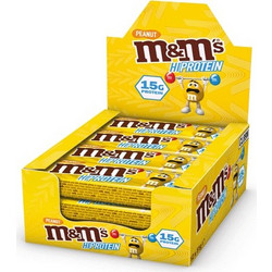 M&M's Hi Protein Bar Peanut 51gr 12τμχ