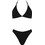 Gsecret Bikini Set Τριγωνάκι με Ενίσχυση Ψηλόμεσο Brazil Μαύρο C9105-12438