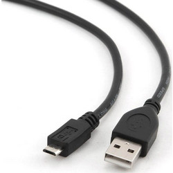Καλώδιο Σύνδεσης CABLEXPERT (CCP-MUSB2-AMBM-1M) USB-A σε Micro USB - USB 2.0 - 1m - Μαύρο CCP-MUSB2-AMBM-1M