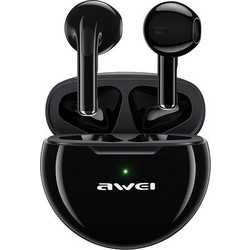 Awei T17 Ακουστικά Bluetooth Earbud Ανθεκτικά στο Νερό Black