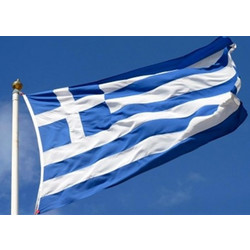 Μεγάλη Ελληνική Σημαία Διαστάσεων 70 Χ 48 cm