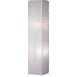 Φωτιστικό Δαπέδου Bamboo R40122001 White RL Lighting Χαρτί