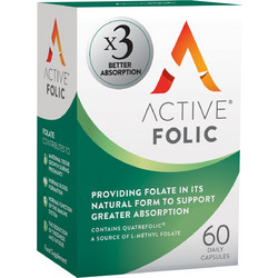 Bionat Active Folic 60 Κάψουλες