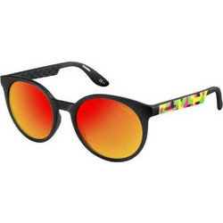 Carrera 5024 79L/UZ Γυναικεία Γυαλιά Ηλίου Στρογγυλά Κοκάλινα Χρυσά με Πορτοκαλί Καθρέπτη Φακό