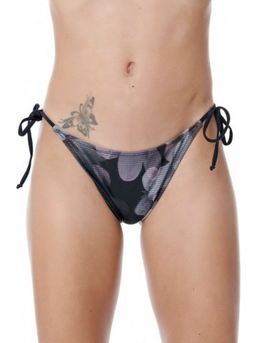 BodyTalk Bikini Slip Floral Μαύρο 1191-906344-00100