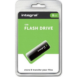 Integral Black 8GB USB 2.0