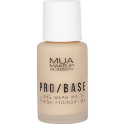 MUA Pro Base Long Wear Matte Finish 130 Liquid Foundation 30ml