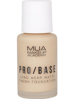 MUA Pro Base Long Wear Matte Finish 130 Liquid Foundation 30ml