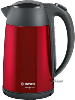 Bosch DesignLine TWK3P424 Ανοξείδωτος Βραστήρας 1.7lt 2400W