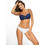 Marko Bikini Set Strapless με Ενίσχυση Λευκό Navy Μπλε M-576-143777