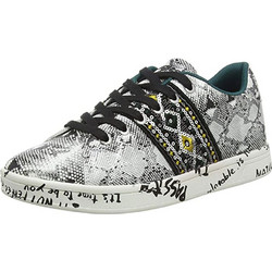 Desigual Cosmic Snake Γυναικεία Sneakers Ασημί 20WSKP24-2000