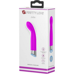 Pretty Love John Δονητής Bullet 14.6cm Μωβ
