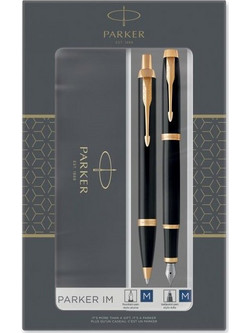 Parker IM Duo Black Lacquer Σετ Στυλό 1158.9022.51